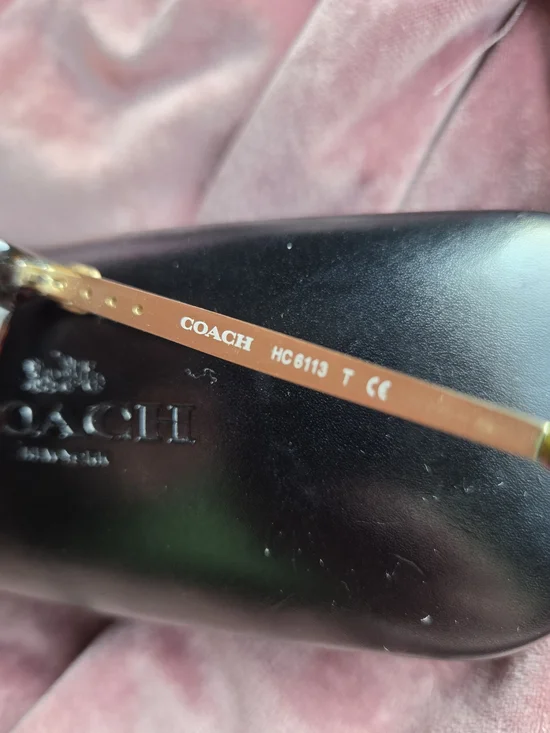 Coach Women's Eyeglasses HC 6113 5485 Dark Tortoise Butterfly Frame 53 18 - Picture 14 of 15